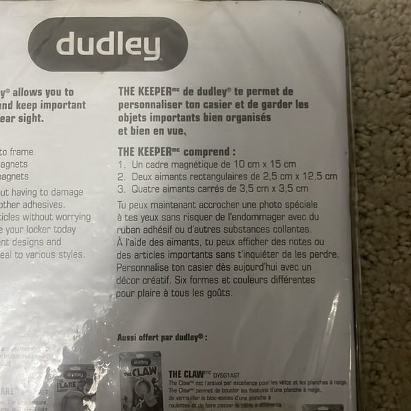 7 pc. Magnetic Photo Frame and organizer For Fridge & Lockers - Picture 13 of 13